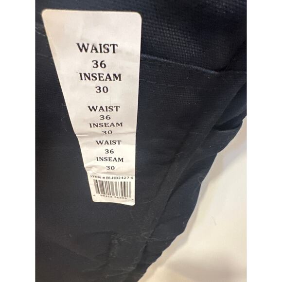 BLHB2427 RASCO Flame Resistant Insulated Black Duck Bib Overalls 36x30 - Picture 5 of 8